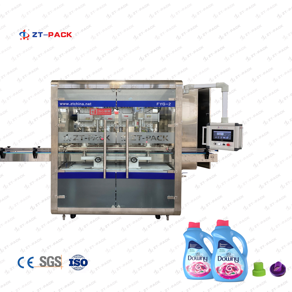 Ligne d'emballage de remplissage de liquide de liquide de blanchisserie 1L-5L
