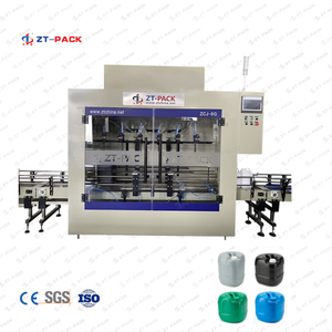 Machine de remplissage des gallons de tambour de liquides corrosifs 5L-20L